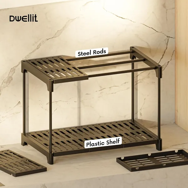 Black_2_Tier_Storage_Rack_Organiser,_44X26X32_Cm,_Pp_Plastic_With_Steel_Rods,_Multi_Purpose_Storage_Rack_For_Spices,_Crockery,_Clothes,_Toys,_Decors_(2_Layers)