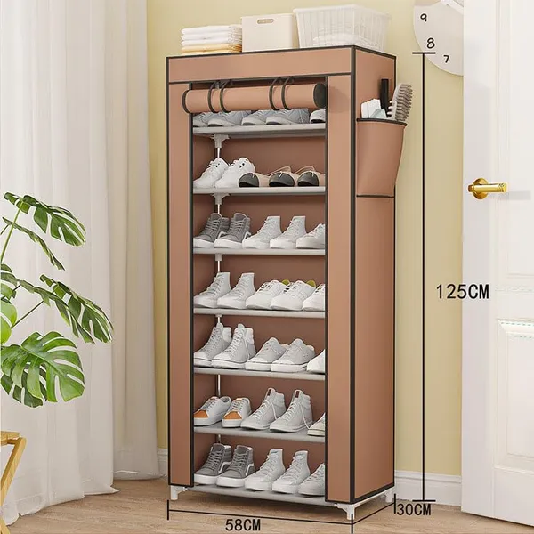 Brown_Durable_Shoe_Storage_Rack_With_Multiple_Shelves_Space_Saving_Shoe_Rack_For_Closet_Or_Hallway_Portable_Shoe_Organizer_Shelf_For_Home_Use