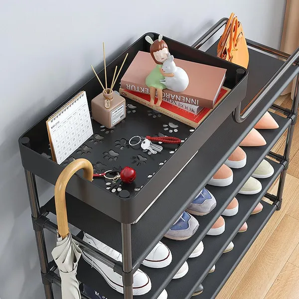 Black_Durable_Shoe_Storage_Rack_With_Multiple_Shelves_Space_Saving_Shoe_Rack_For_Closet_Or_Hallway_Portable_Shoe_Organizer_Shelf_For_Home_Use