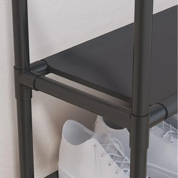 Black_Durable_Shoe_Storage_Rack_With_Multiple_Shelves_Space_Saving_Shoe_Rack_For_Closet_Or_Hallway_Portable_Shoe_Organizer_Shelf_For_Home_Use