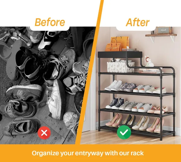 Black_Durable_Shoe_Storage_Rack_With_Multiple_Shelves_Space_Saving_Shoe_Rack_For_Closet_Or_Hallway_Portable_Shoe_Organizer_Shelf_For_Home_Use