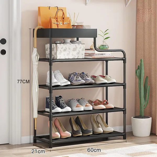 Black_Durable_Shoe_Storage_Rack_With_Multiple_Shelves_Space_Saving_Shoe_Rack_For_Closet_Or_Hallway_Portable_Shoe_Organizer_Shelf_For_Home_Use