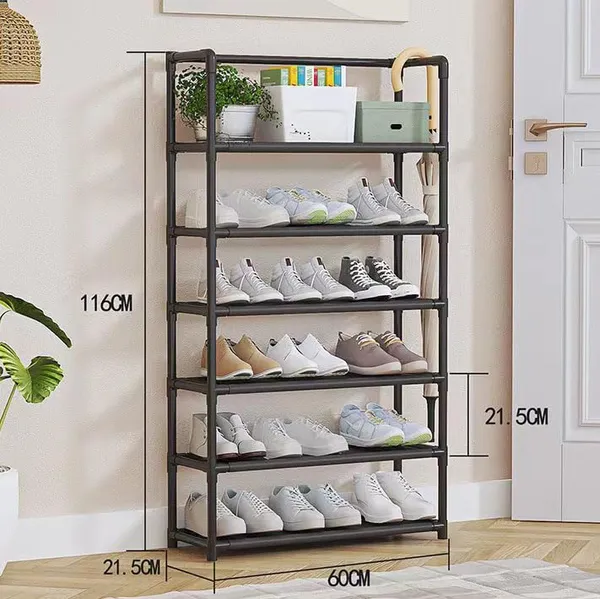 Black_Durable_Shoe_Storage_Rack_With_Multiple_Shelves_Space_Saving_Shoe_Rack_For_Closet_Or_Hallway_Portable_Shoe_Organizer_Shelf_For_Home_Use