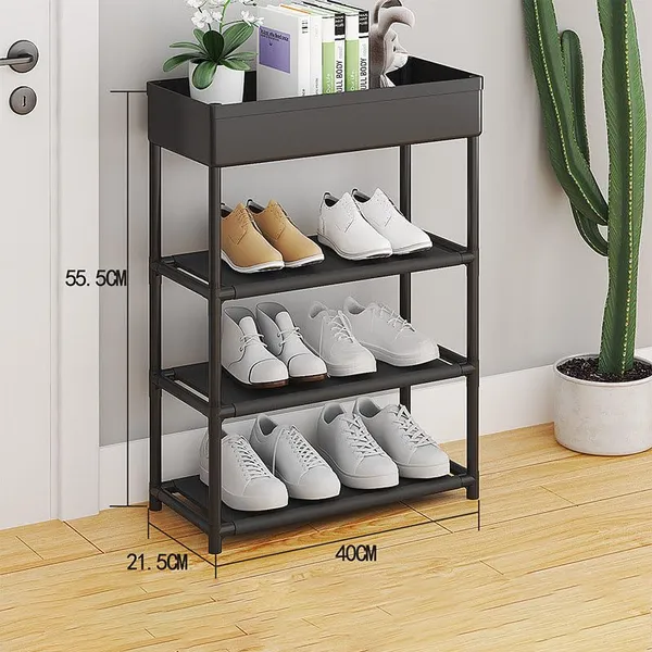 Black_Durable_Shoe_Storage_Rack_With_Multiple_Shelves_Space_Saving_Shoe_Rack_For_Closet_Or_Hallway_Portable_Shoe_Organizer_Shelf_For_Home_Use