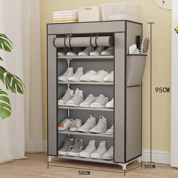 Grey_Durable_Shoe_Storage_Rack_With_Multiple_Shelves_Space_Saving_Shoe_Rack_For_Closet_Or_Hallway_Portable_Shoe_Organizer_Shelf_For_Home_Use