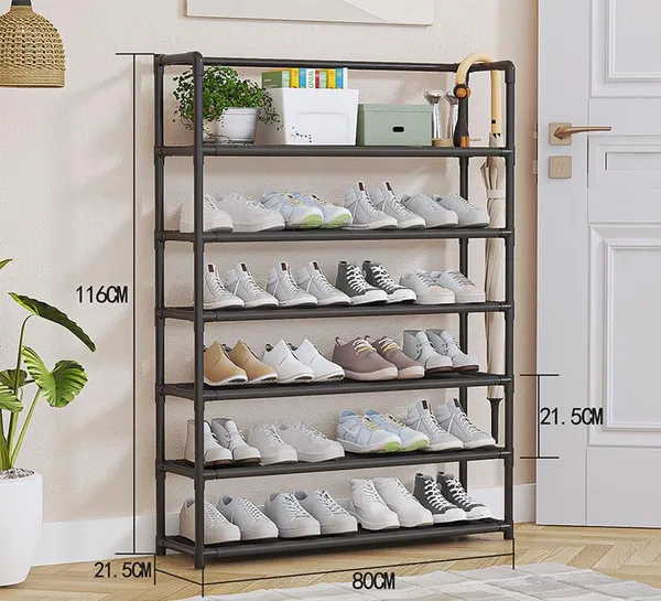 Black_Durable_Shoe_Storage_Rack_With_Multiple_Shelves_Space_Saving_Shoe_Rack_For_Closet_Or_Hallway_Portable_Shoe_Organizer_Shelf_For_Home_Use