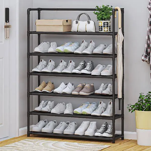 Black_Durable_Shoe_Storage_Rack_With_Multiple_Shelves_Space_Saving_Shoe_Rack_For_Closet_Or_Hallway_Portable_Shoe_Organizer_Shelf_For_Home_Use