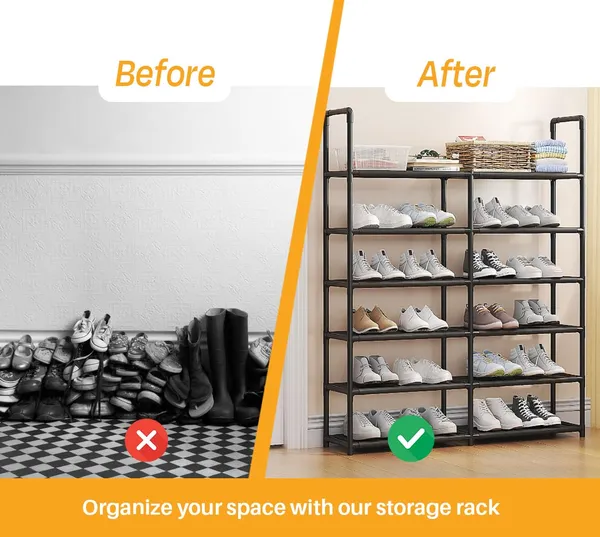 Black_Durable_Shoe_Storage_Rack_With_Multiple_Shelves_Space_Saving_Shoe_Rack_For_Closet_Or_Hallway_Portable_Shoe_Organizer_Shelf_For_Home_Use