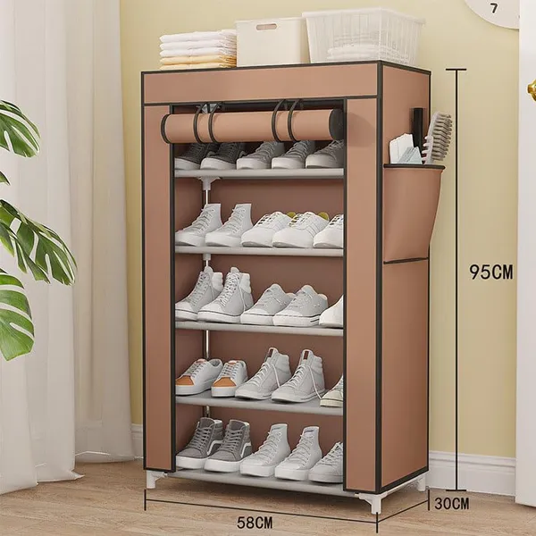 Brown_Durable_Shoe_Storage_Rack_With_Multiple_Shelves_Space_Saving_Shoe_Rack_For_Closet_Or_Hallway_Portable_Shoe_Organizer_Shelf_For_Home_Use