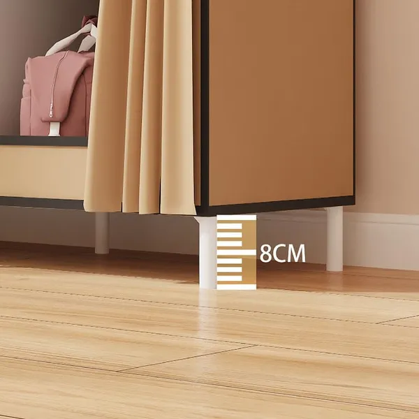 Brown_Collapsible_Wardrobe_With_Hanging_Rod_Portable_Closet_Organizer_For_Clothes,_Shoes_And_Accessories