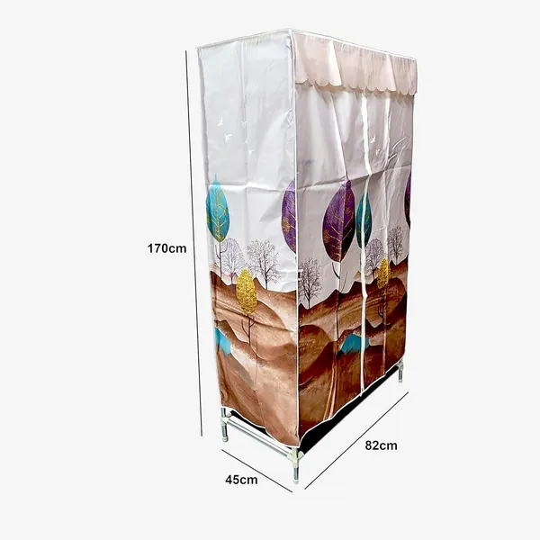 Multicolor_Desert_Collapsible_Wardrobe_With_Hanging_Rod_Portable_Closet_Organizer_For_Clothes,_Shoes_And_Accessories