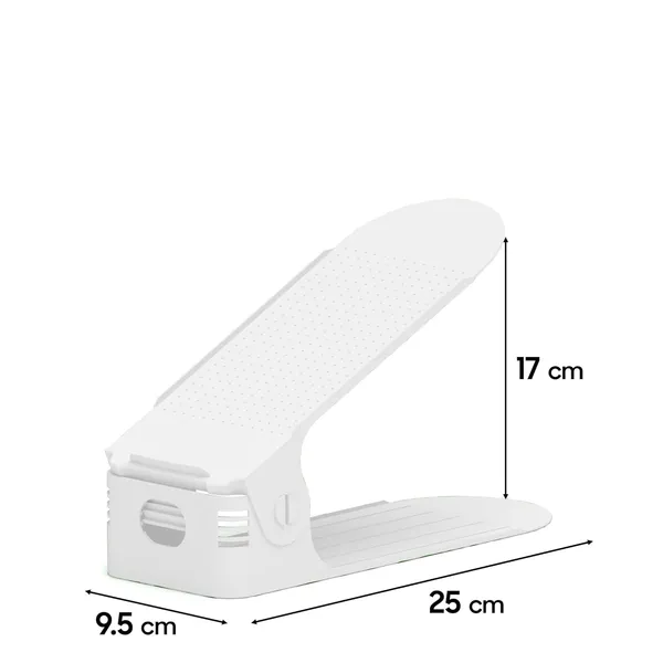 White_Plastic_Shoe_Slots_Organizer_Space_Saver_Double_Deck_Shoe_Rack_Adjustable_Shoe_Slots_For_Closet_Organization_(Pack_Of_10)