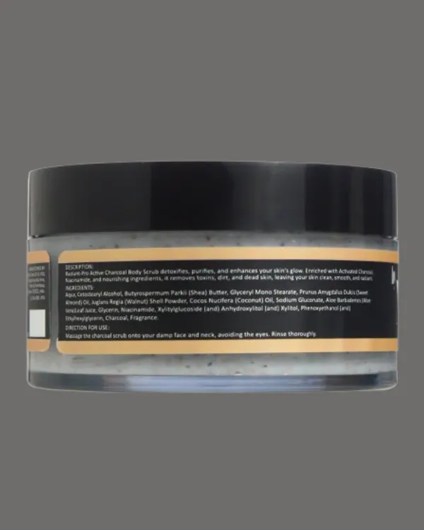By_Naked_Fact_Radiant-Pro_Charcoal_Exfoliating_Face_Scrub_For_Removing_Tan,_Unclogs_Pore_And_Dead_Skin_Cells_Rough_And_Bumpy_Skin,_Blackhead_And_Pigmented_Skin_Niacinamide,_Walnut_Powder_And_Tea_Tree_Oil_For_Smooth,_Soft_And_Bright_Skin_For_Men_And_Women_100_Gm
