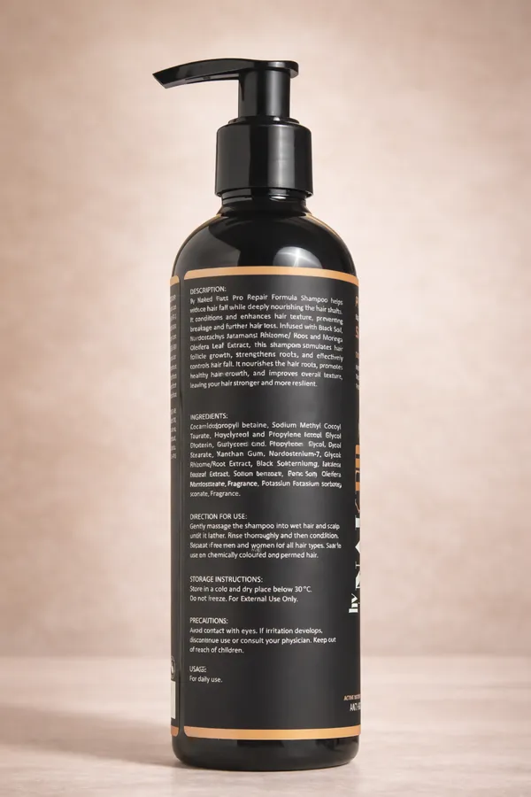 By_Naked_Fact_Pro_Repair_Anti_Hairfall_Black_Soil_Shampoo_5X_Hair_Fall_Control_Scalp_Cleaning_And_Strengthening_Contains_Nardostachys_Jatamansi,_Omega_3_And_Moringa_Oleifera_For_All_Hair_Types_For_Women_And_Men_250Ml