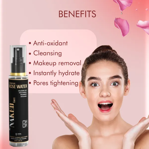 By_Naked_Fact_Rose_Water_Facial_Tonic_Mist_With_Witch_Hazel,_Rose_Hydrosol_And_Niacinamide_Hydrates_Plumps_And_Minimises_Open_Pores_For_Glowing_Skin_Balances_And_Restores_Skin'S_Ph_Levels_Alcohol_Free_For_All_Skin_Types_100Ml