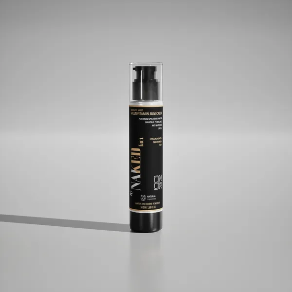 By_Naked_Fact_Multivitamin_Sunscreen_With_Tio2_And_Niacinamide_Spf_50_Water-Light,_Broad_Spectrum_Uva/Uvb_And_Blue_Light_Protection_Prevents_Tanning_Non-Greasy,_Quick-Absorbing,_No_White_Cast_For_Bright_Skin_And_Healthy_Glow_For_Men_And_Women_50_G