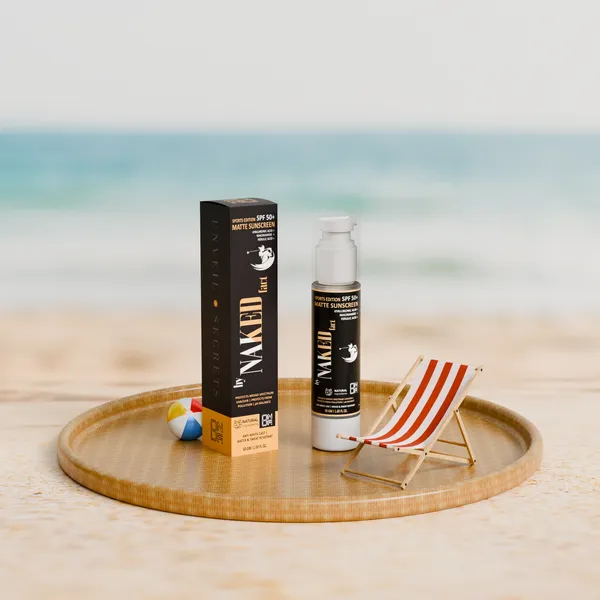 By_Naked_Fact_Sports_Edition_Spf_50+_Sunscreen_With_Ferulic_Acid,_Niacinamide_And_Hyaluronic_Acid_Water-Light,_Broad_Spectrum_Uva/Uvb_And_Blue_Light_Protection_Prevents_Tanning_Non-Greasy,_Quick-Absorbing,_No_White_Cast,_Matte_Finish_For_Bright_Skin_And_Healthy_Glow_For_Men_And_Women_50_G