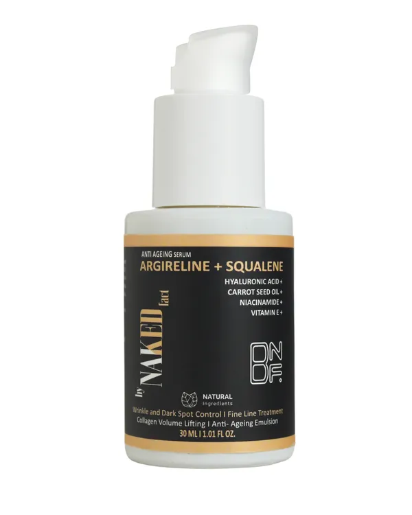 By_Naked_Fact_Anti_Ageing_Serum_For_Face_With_Argireline,_Niacinamide,_Vitamin_E_And_Squalene_Boosts_Collagen_Reduces_Fine_Lines_And_Wrinkles_Dark_Spot_Corrector_Uv_Protection_Fights_Signs_Of_Ageing_For_Mature,_Combination_And_Dry_Skin_30Ml