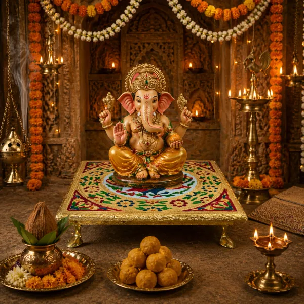MyShubhPooja_Luxury_Peacock_Meenakari_Pooja_Chowki_-_Handcrafted_Multicolor_Wooden_Chowki_for_Home_Temple_&_Pooja_Rituals