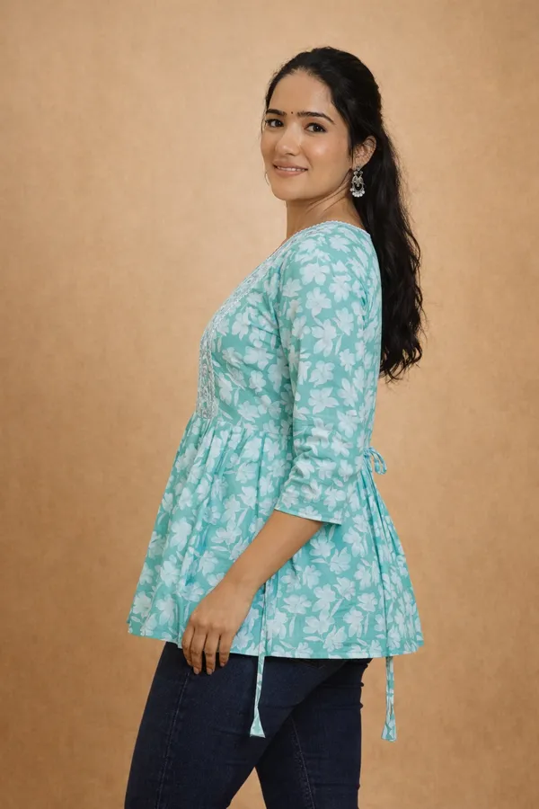Green_Premium_Cotton_Kurti_For_Women