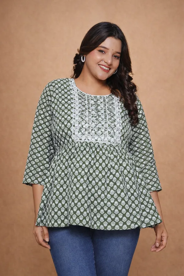 Black_And_White_Premium_Cotton_Kurti_For_Women