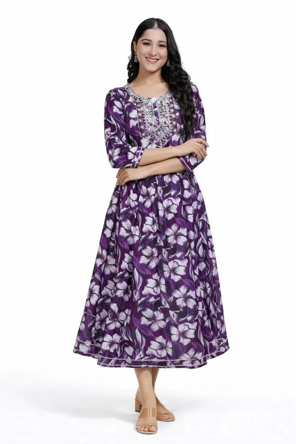 Purple_Premium_Cotton_Frock_Suit_For_Women