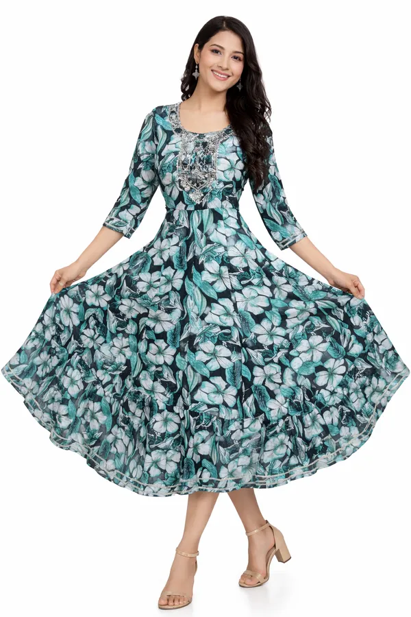 Green_Premium_Cotton_Frock_Suit_For_Women