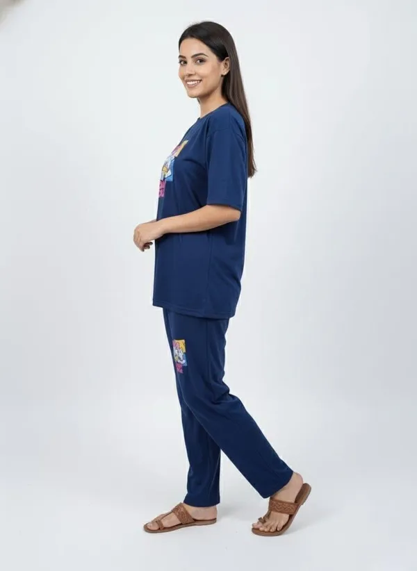 Blue_Premium_Cotton_Co-Ord_Set_For_Women