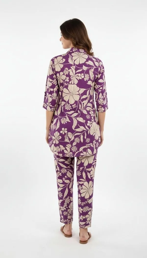 Purple_Premium_Cotton_Co-Ord_Set_For_Women