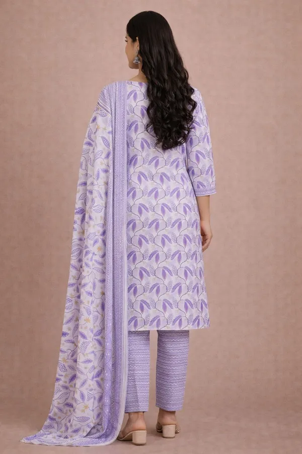 Purple_And_White_Premium_Cotton_Suit_For_Women