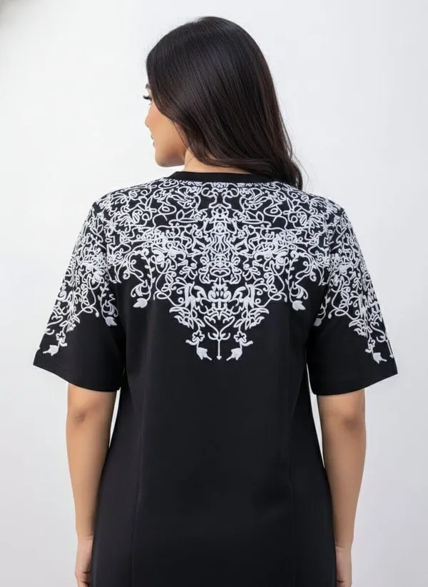 Black_Premium_Cotton_T-Shirt_For_Women