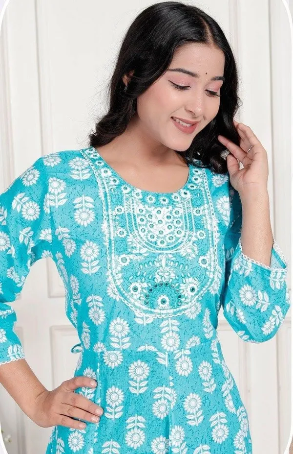 Blue_Premium_Cotton_Suit_For_Women