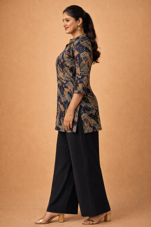 Brown_And_Black_Premium_Cotton_Co-Ord_Set_For_Women