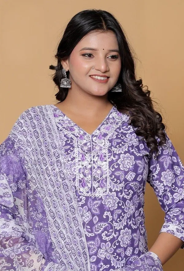 Purple_Premium_Cotton_Suit_For_Women