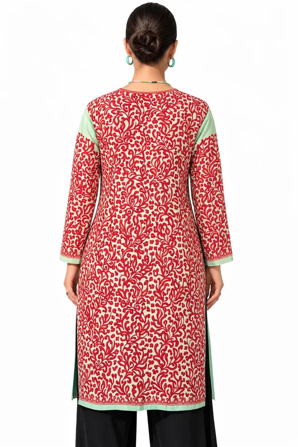Kashmiri_Kurti_Full_Embroidery_Front_&_Back_Premium_Quality_