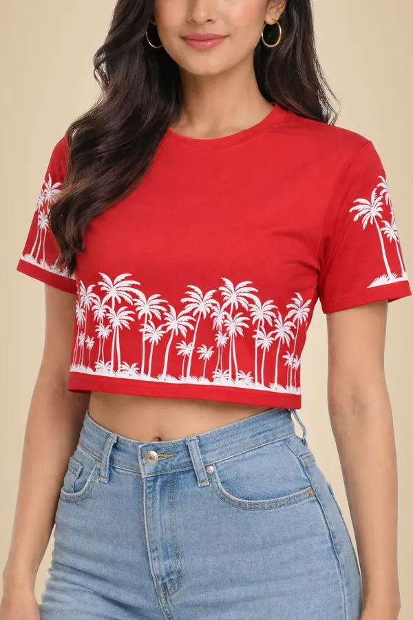 Red_Premium_Cotton_Crop_Top_For_Women