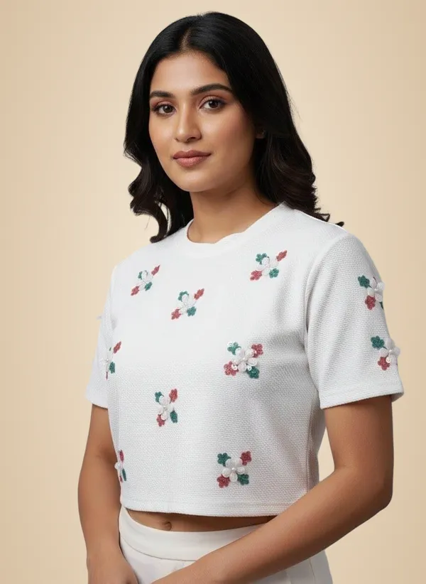 White_Premium_Cotton_Crop_Top_For_Women