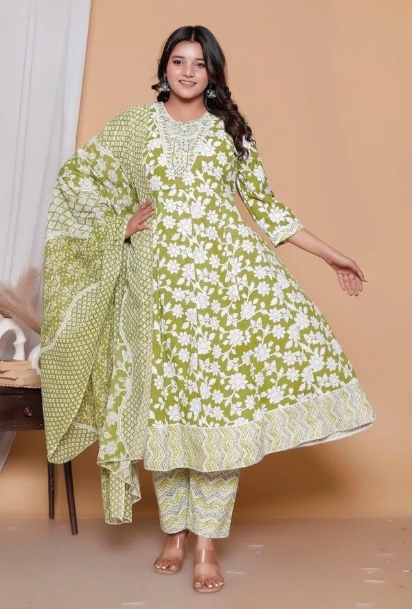 Green_Premium_Cotton_Suit_For_Women