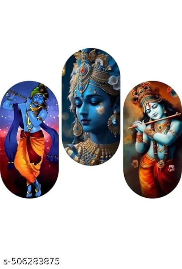 Traditional_Wall_Decor_,_Decorative_For_Home_Wall_Decor_,_Spritual_Wall_Decor_,_Lord_Krishna_Wall_Decorative_(Pack_of_3)