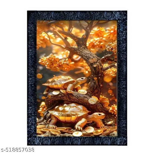 Golden_Tortoise_Wealth_Tree_Wall_Hanging_Frame_Perfect_For_Home_Decor,_Office,_Or_Gift_Purposes_#Decorative