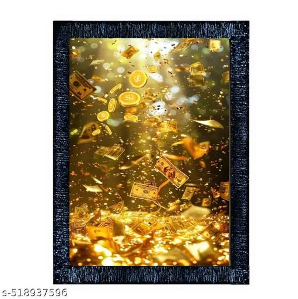 Golden_Wealth_Rain_Wall_Frame__Symbol_Of_Abundance_&_Prosperity