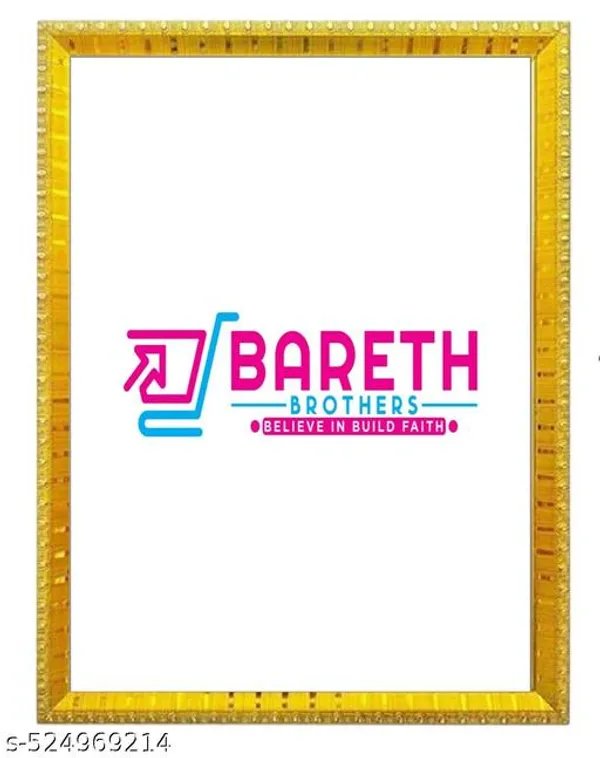 Inspirational_Quote_Photo_Frame,_A4_Size,_Gold_Decorative_Border_Namastee_Sadguru_Ji