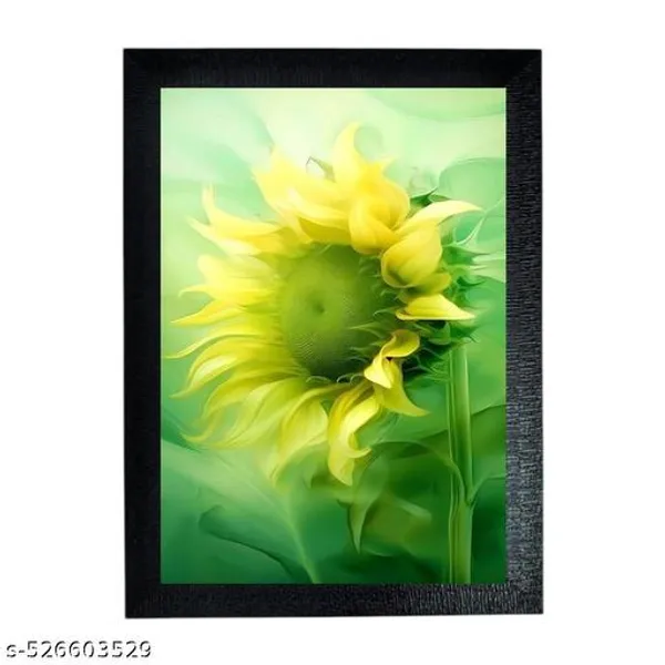 A4_Size_Beautiful_Sunflower_Photo_Frame_For_Home_Decor_Hotels_Resturants_Gym_Kids_Room_Pooja_Rooms_1