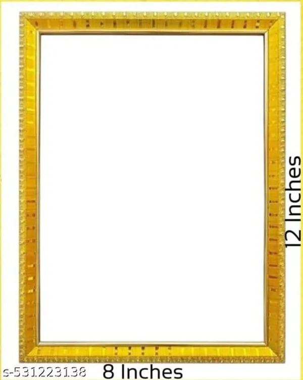 A4_Size_Gold_Photo_Frame_Pichwai_Cow_Lotuss_&_Bells_Photo_Frame_Office_,_Home_,_Hall_Decoretive