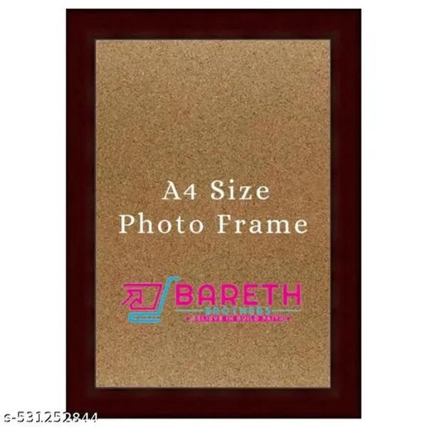 A4_Size_Brown_Photo_Frame_Pichwai_Cow_Lotuss_&_Bells_Photo_Frame_Office_,_Home_,_Hall_Decoretive
