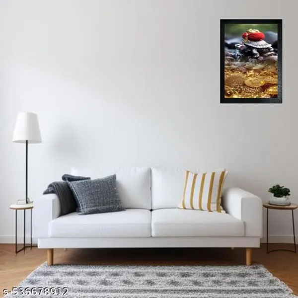 Bareth_Brothers_Feng_Shui_Tortoise_Moneyy_Manifestation_Wall_Art_Photo_Frame,_8X12_Inches_Black_Frame_Home_Decor_Offices_Resturants_Shops_Malls_Gift