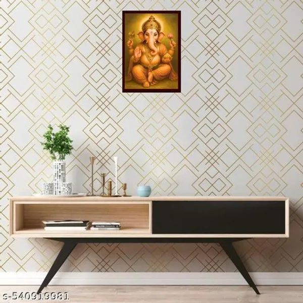 A4_Size_Ganeshh_Ji_Photo_Frame_For_Living_Room,_Home_Decor,_Bedroom_Temple_Kids_Room_Offices_Hotels_Reesturants_Gifts_Offices_Pack_1