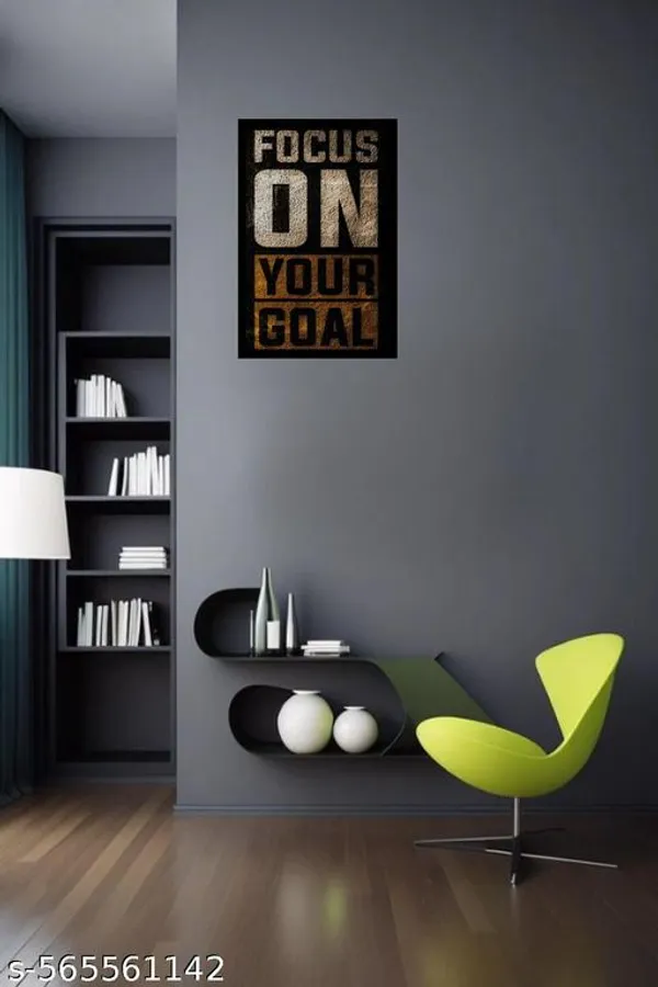 Motivational_Wall_Frame__“Focus_On_Your_Goal”_Quote__Textured_Background__Wooden_Photo_Frame_For_Gym,_Study_Room,_Office