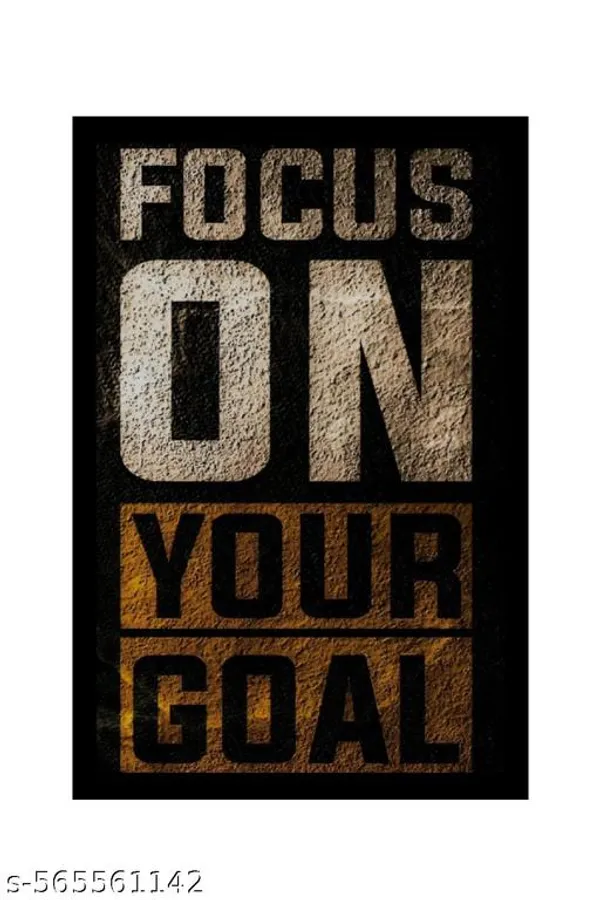 Motivational_Wall_Frame__“Focus_On_Your_Goal”_Quote__Textured_Background__Wooden_Photo_Frame_For_Gym,_Study_Room,_Office