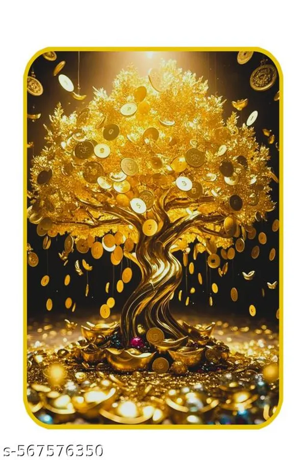Golden_Fortune_Tree__Resin_Wealth_Frame_12X18__For_Home_And_Office